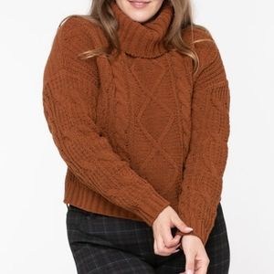 SIZE XXL COWL NECK SWEATER